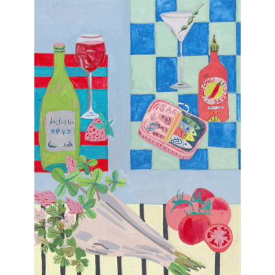 Tanith Saucy Secrets I by Melissa Wang - Wrapped Canvas Print