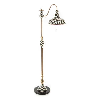 Courtly Check Farmhouse Floor Lamp