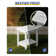 Rosibel Rectangular Outdoor Side Table