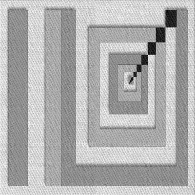 Tapis abstrait gris
