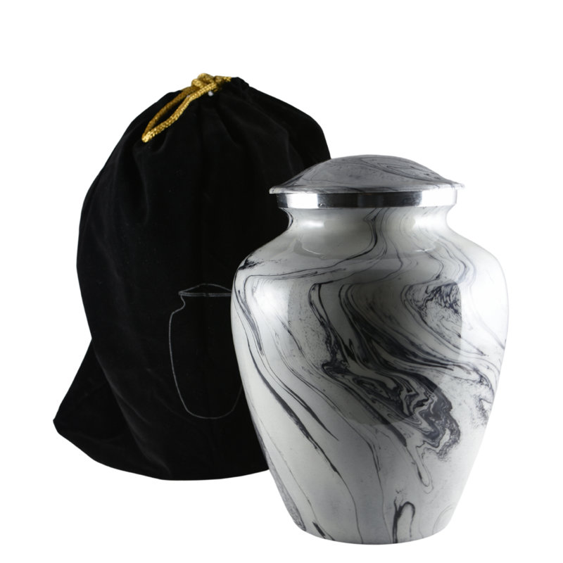 Reyanshi Handmade Urn, Gray