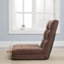 Triple Fold Down Sofa Bed, Adjustable Floor Couch Sofa With One Pillow, 5 Reclining Position, Convertible Upholstered Guest Sleeper