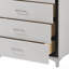 Commode 5 tiroirs avec pieds en métal