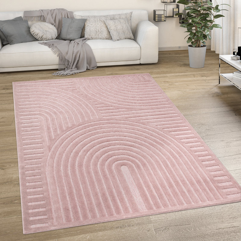 Harpor Geometric Indoor / Outdoor Area Rug, Runner 80 x 250 cm