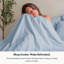 Ensemble de draps 100% coton biologique 100% percale certifié GOTS, ultra doux et soyeux, évacuant l'humidité-101648708-101648714