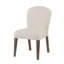 Marielle Upholstered Arch Dining Chair, Toffee/White Sand-1224233175