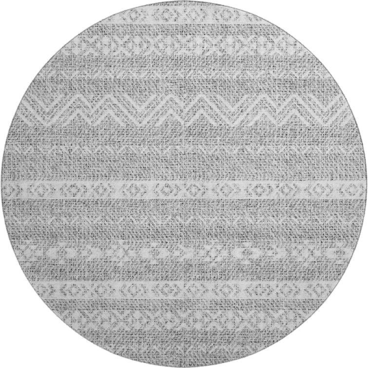 Premium Machine Washable Prisco Gray Rug