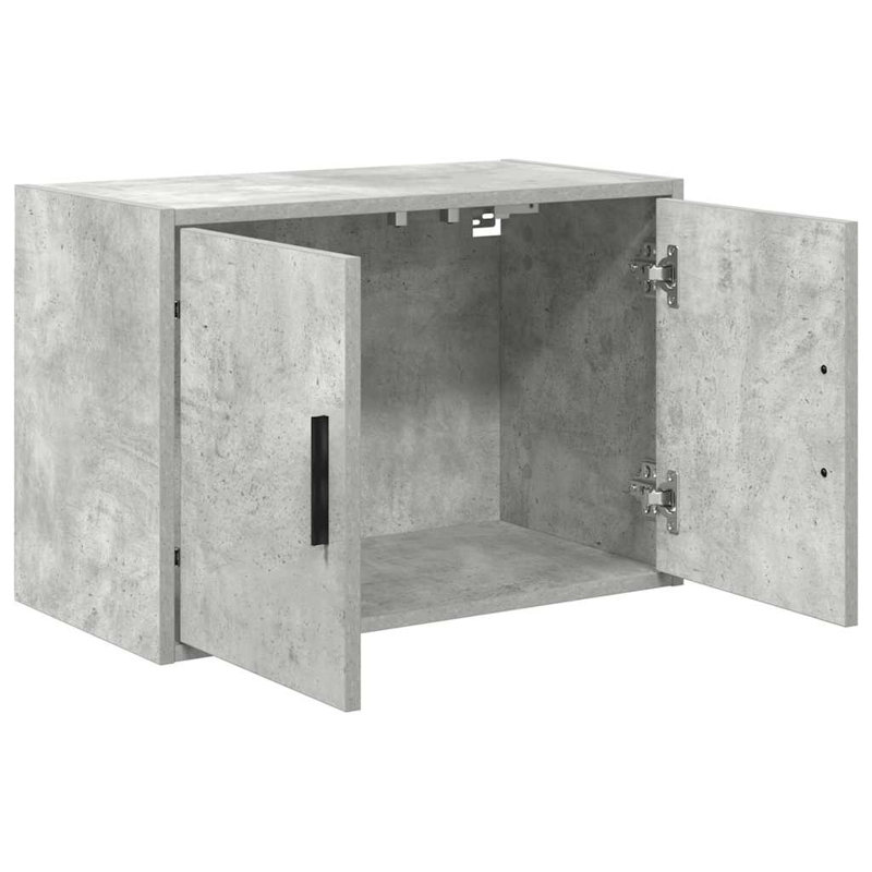 2 Piece Garage Cabinet Part Or Accessory, Concrete Grey