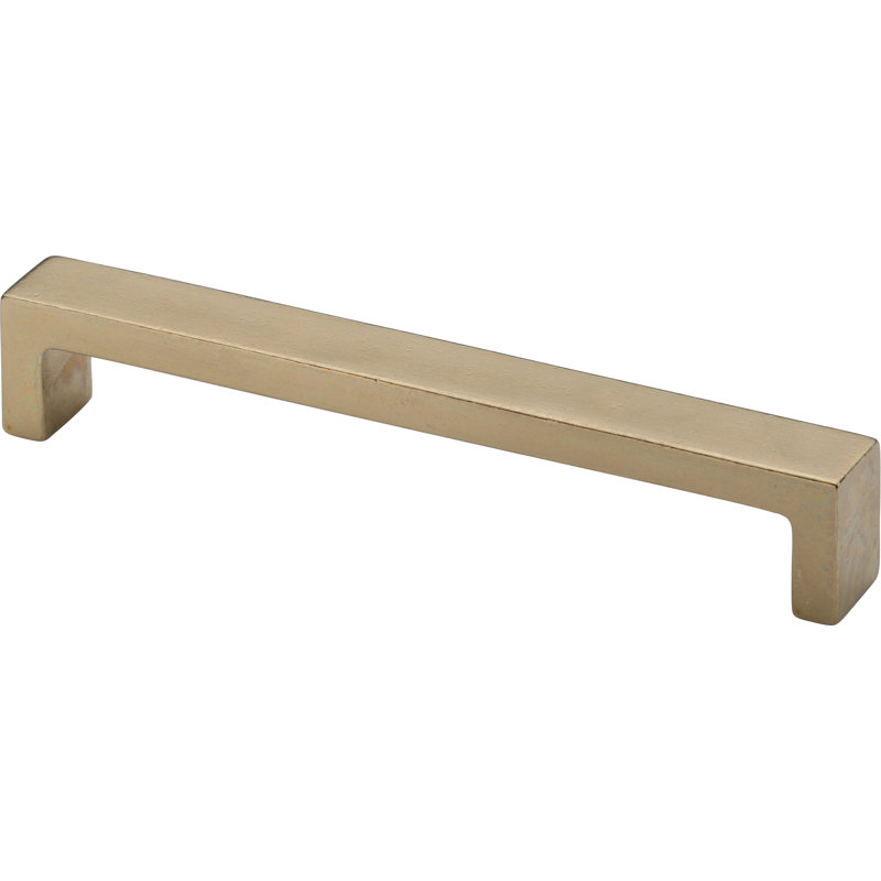 Large poignée d'armoire urbaine, Bronze naturel, 3 3/4"