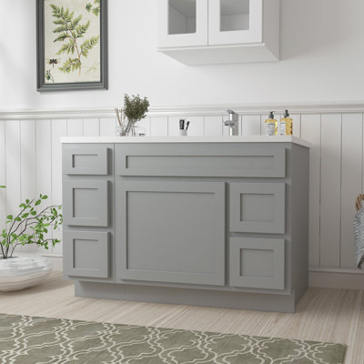 Base de meuble-lavabo simple 48 po seulement