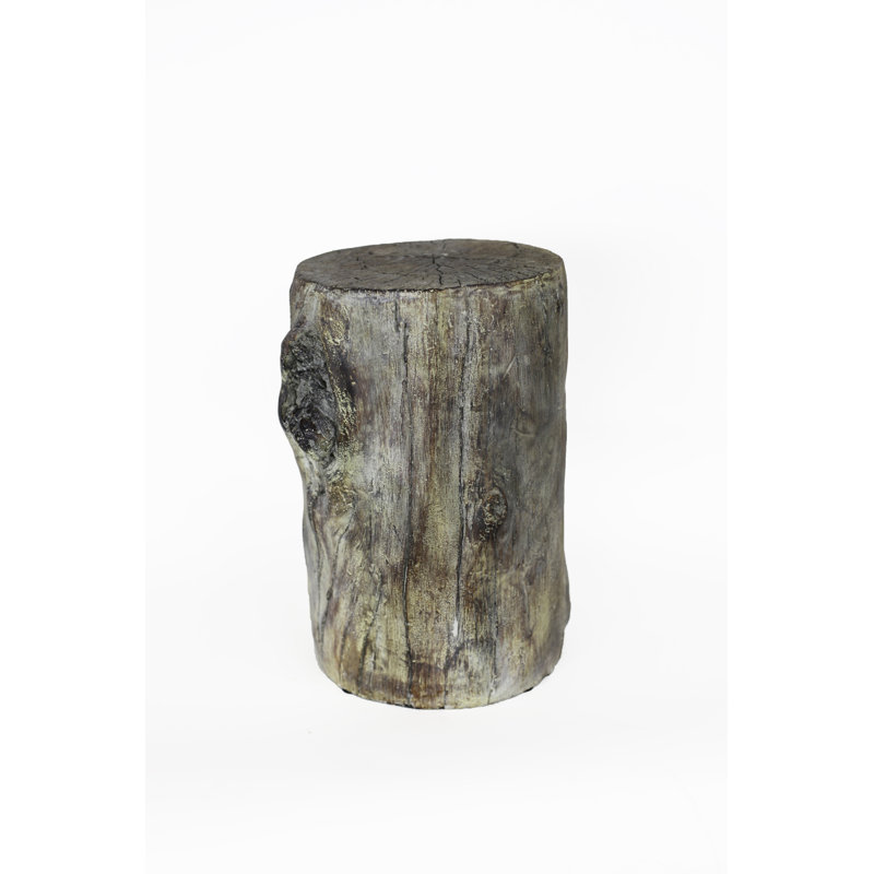 Piédestal rond en faux bois