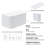 Vireo 46" Single Bathroom Vanity with Marble Top-1572348198-1572348196
