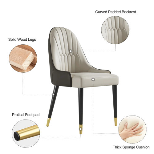 Mercer41 Frania Solid Back Side Chair & Reviews | Wayfair