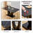 Black Marble Dining Table