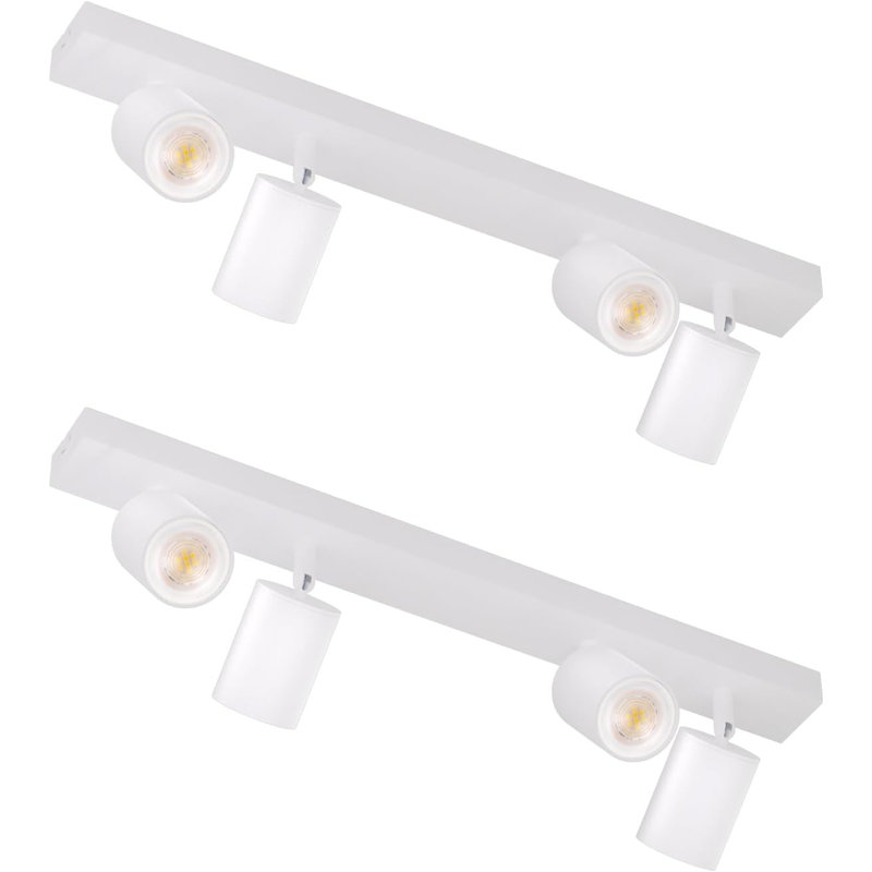 4-Light Track Lighting Set Oella, White