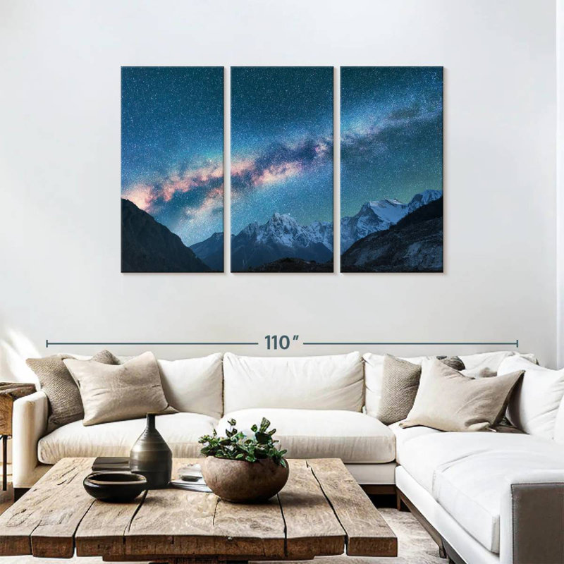 Oberle Night Sky Background, 48" H x 74" W