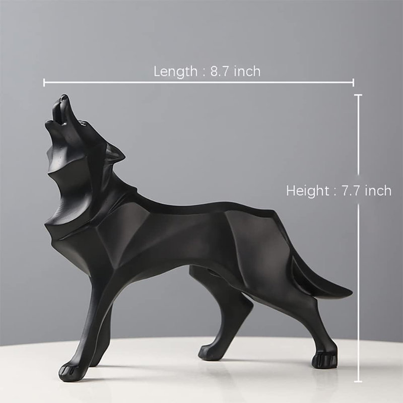 Figurines et sculptures Haislip, Noir