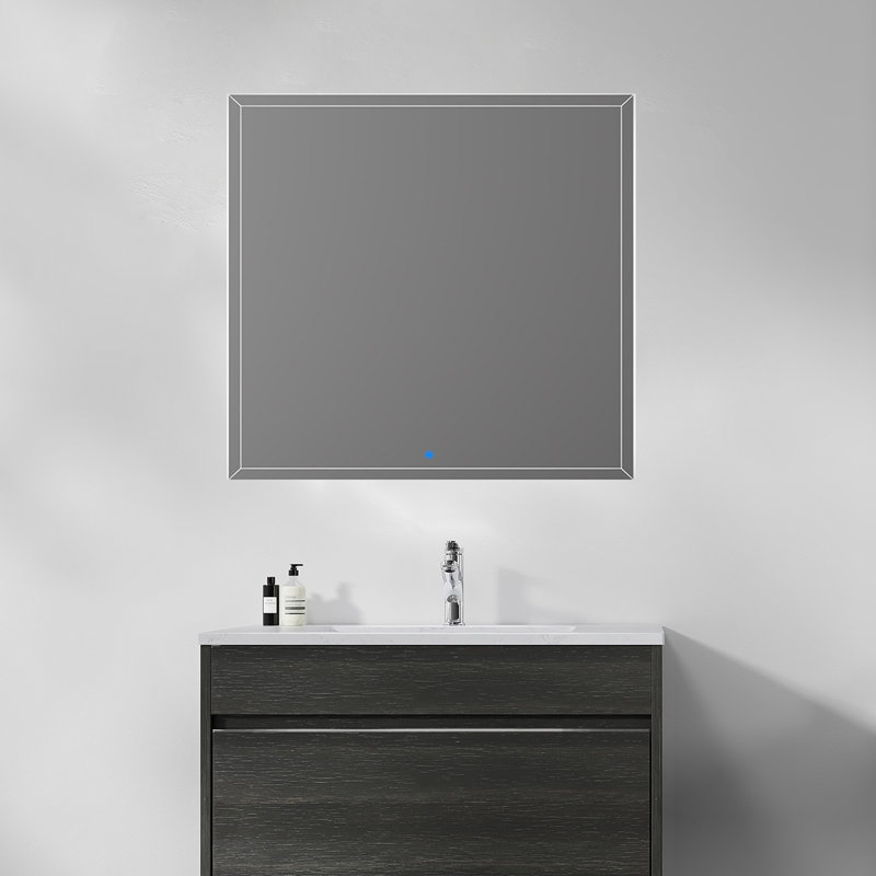  Miroir de salle de bain Angela, 30 po x 29,5 po