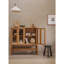 Vitrine de maison de style rétro