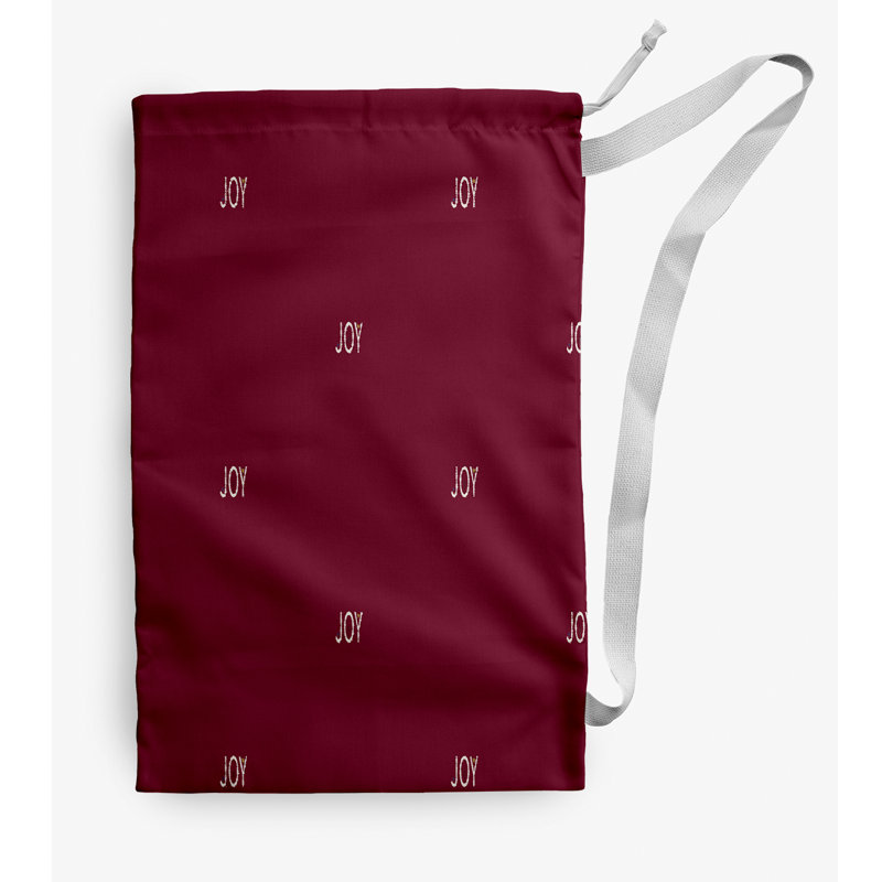 Sac à linge Joy, Petit (H 29 po x l 18 po), Rouge foncé