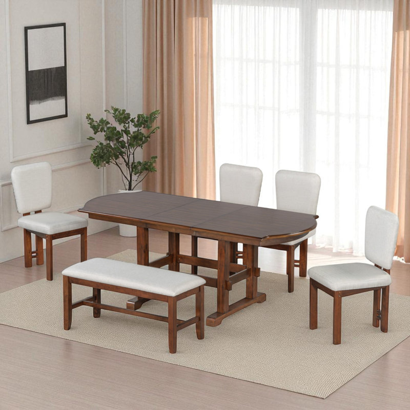 6 - Piece Extendable Dining Set
