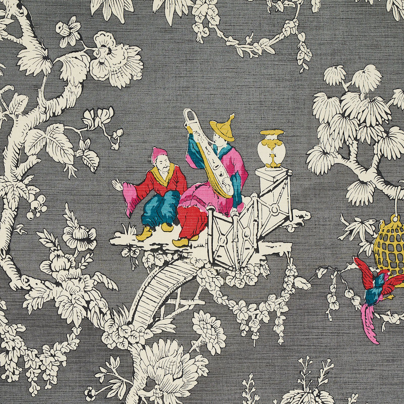 Tissu chinois moderne, Graphite