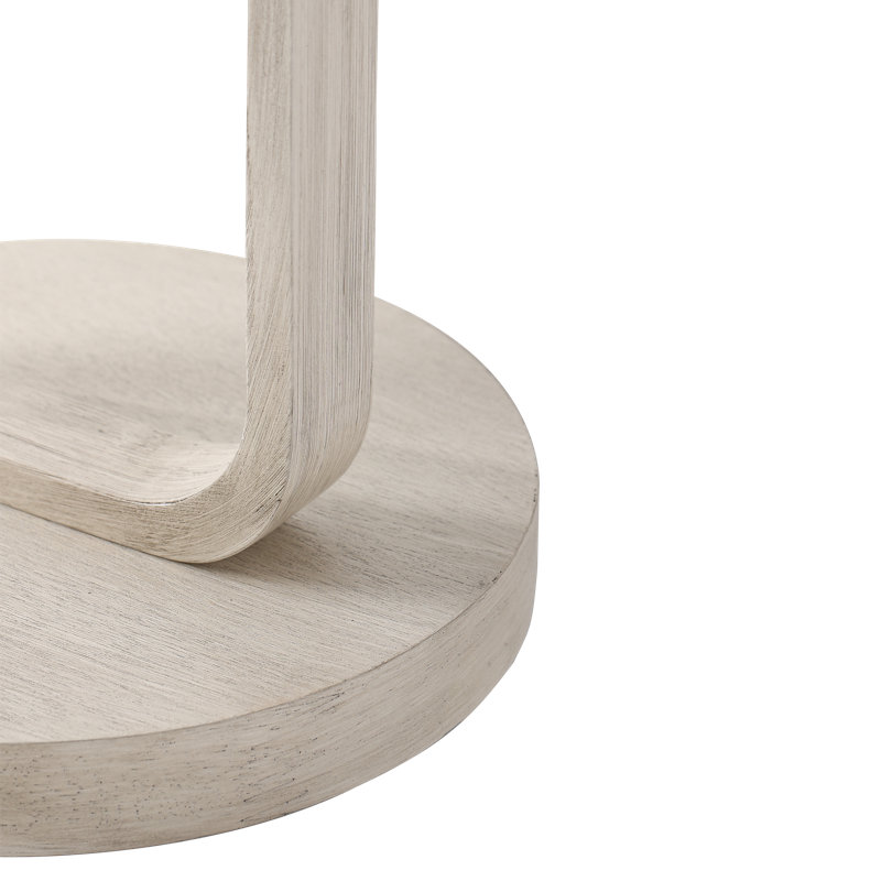 Table de bout Farmhouse Minimalist, White