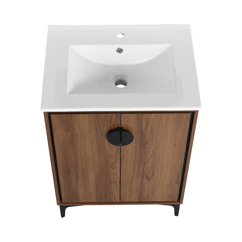Meuble-lavabo 24 po avec lavabo supérieur