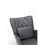 Chaise berçante confortable pour chambre de bébé, coussin de soutien lombaire - Relax Supporting Gray A Position