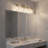 Winder 4-Light Champagne Bronze Vanity Light with Clear Glass Shades-886598984