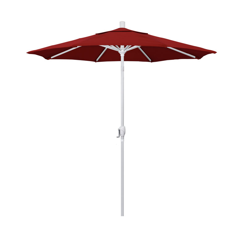 Parasol de marché 7,5', Blanc, Sunbrella®, Sunbrella® rosé Gateway
