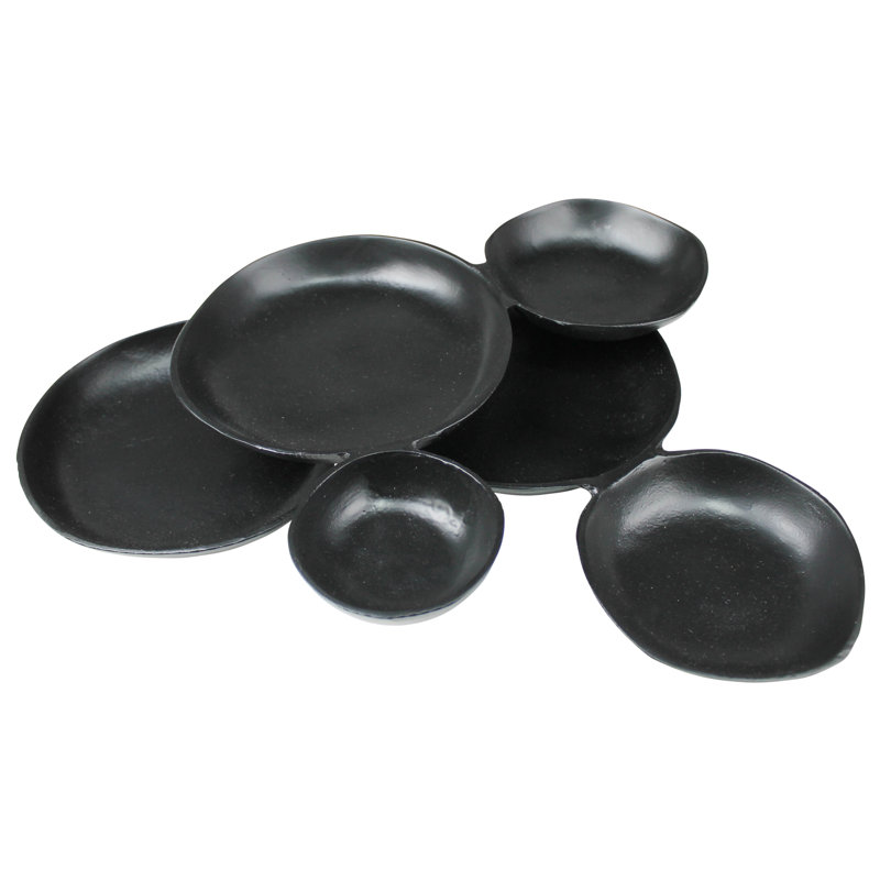Bols à grappe en métal noir