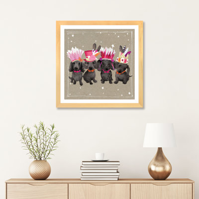 Décoration murale Fancypants Wacky Dogs VII Kids