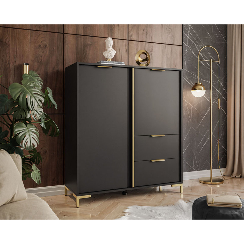 Allessandra Combo Chest of Drawers with 2 Drawers