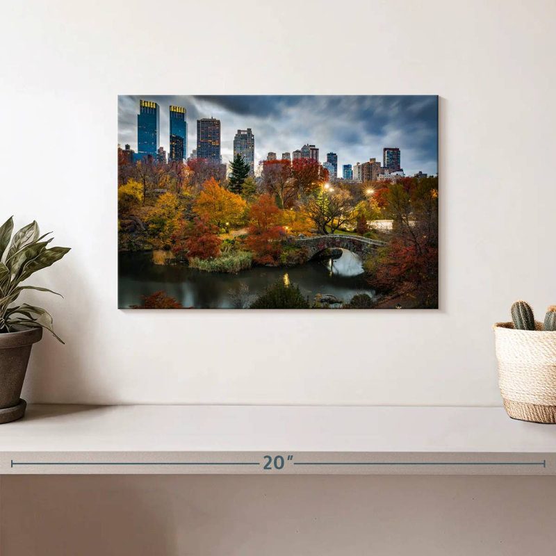 Sebbie NYC Gapstow Bridge, 8" H x 12" W