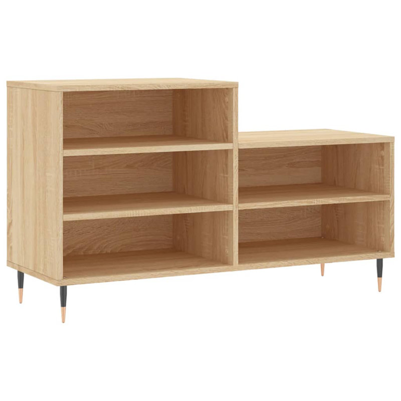 10 Pair Shoe Storage Cabinet, Sonoma Oak