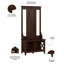 Arbre d'entrée Huckins avec banc et rangement pour chaussures-61759220