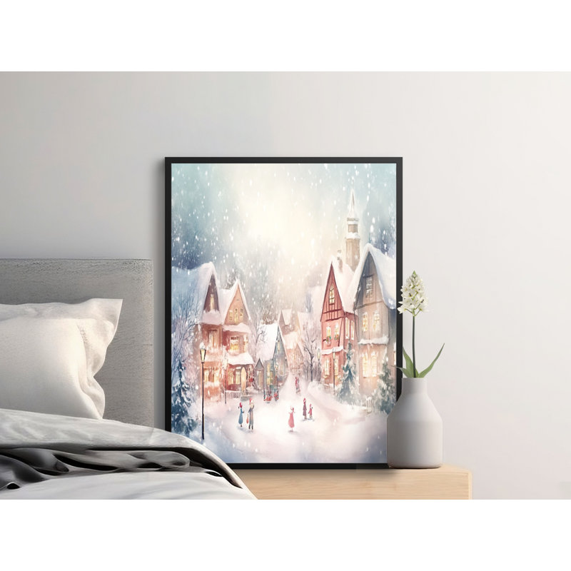 Wiens 1 Piece Floater Frame Wall Art, 24x32
