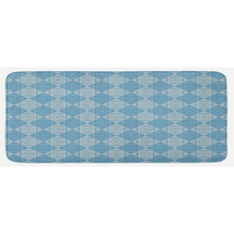 Eclectic Polyester Kitchen Mat