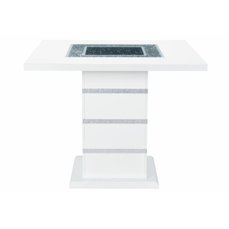 Table de bar Ariya, Blanc