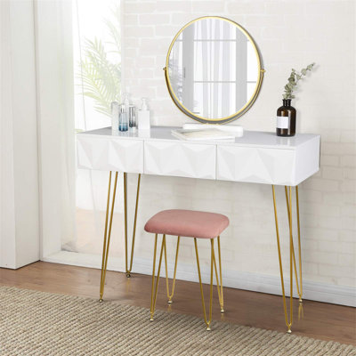 Jesusa Dressing Table with Mirror