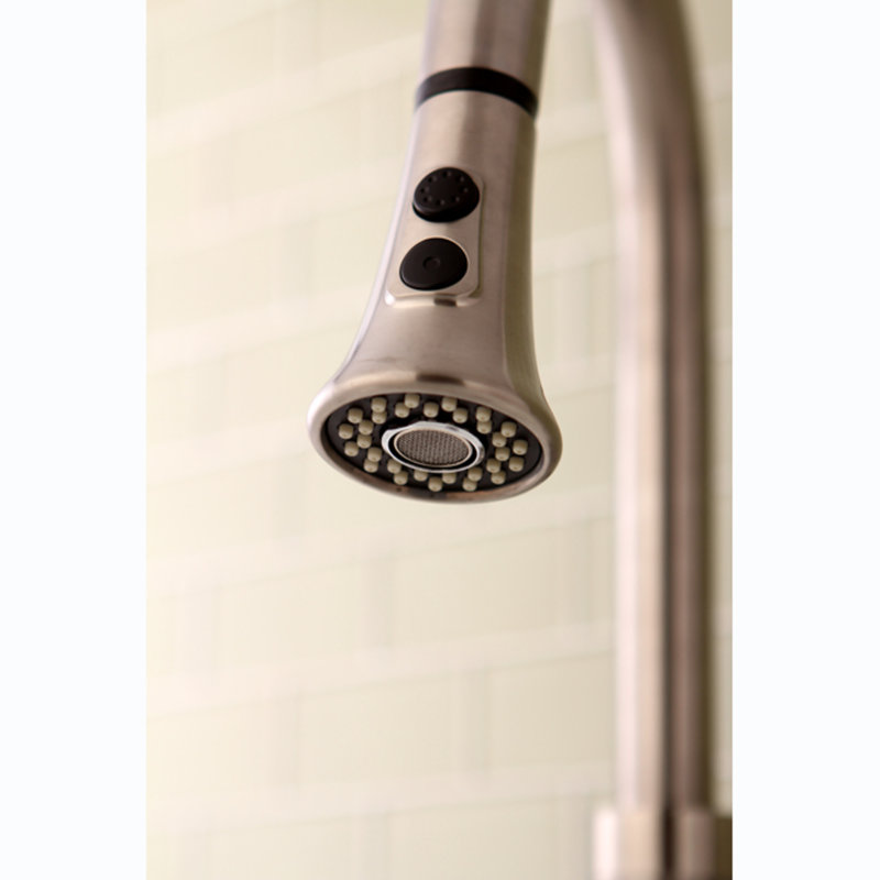 Kingston Brass Made To Match 2-Function Pull-Down Kitchen Faucet Sprayer