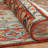 Serapi Heritage Hand-Knotted Wool Medallion Area Rug in Red-310603131-310603133
