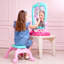 Chevalet de coiffeuse 3 en 1 Grow Studio Fab StudioTM, miroir pivotant à 360 degrés, plateau spacieux pour les fournitures artistiques et la beauté, 3 ans et plus
