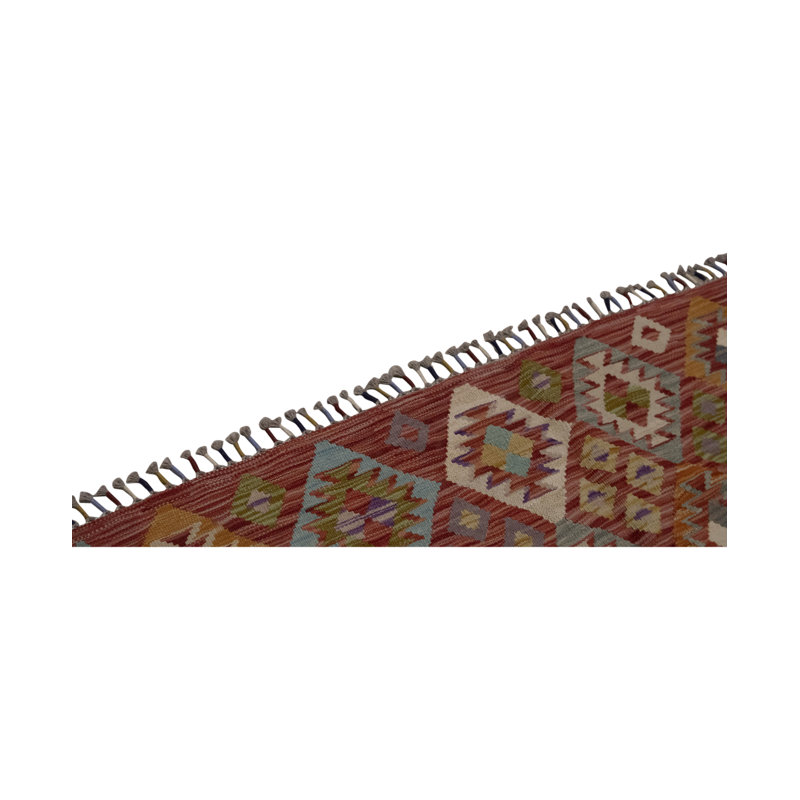 Wool Moroccan Area Rug in Brown