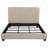 Upholstered Eastern King Panel Bed