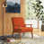 Fausse fourrure orange est en rupture de stock
