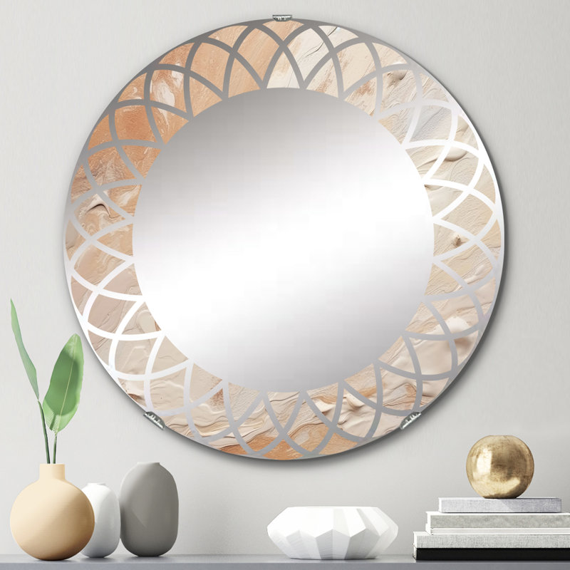 Miroir mural Waiel, 24 po x 24 po