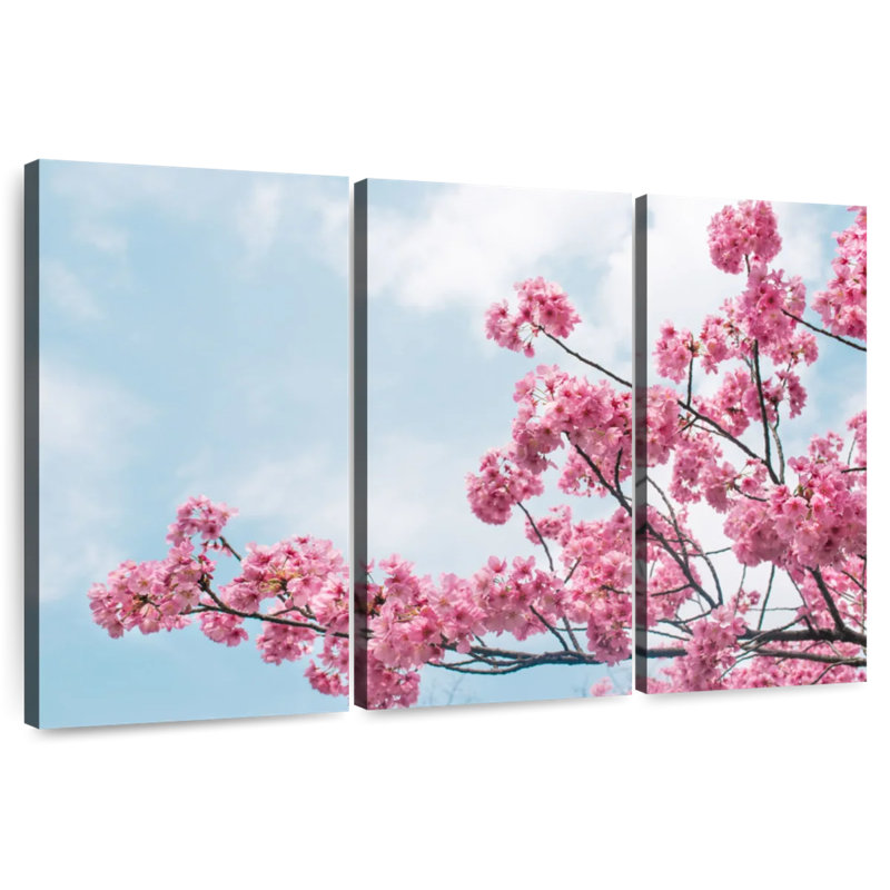 Abat-jour fleur de cerisier Harnek, H 24 po x l 38 po