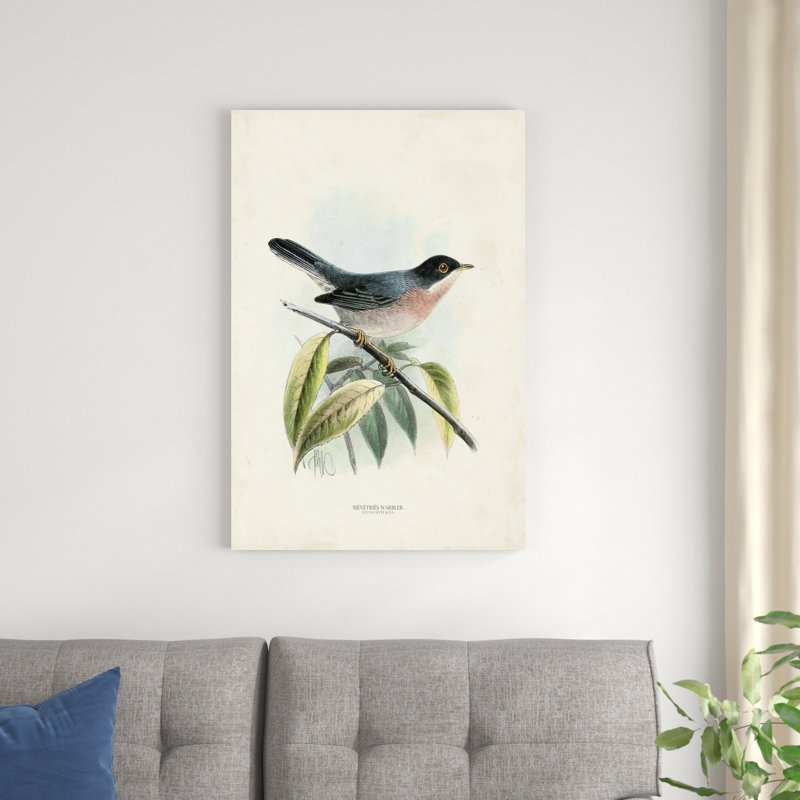 Oiseaux antiques V, H 36 po x l 24 po x P 1,25 po